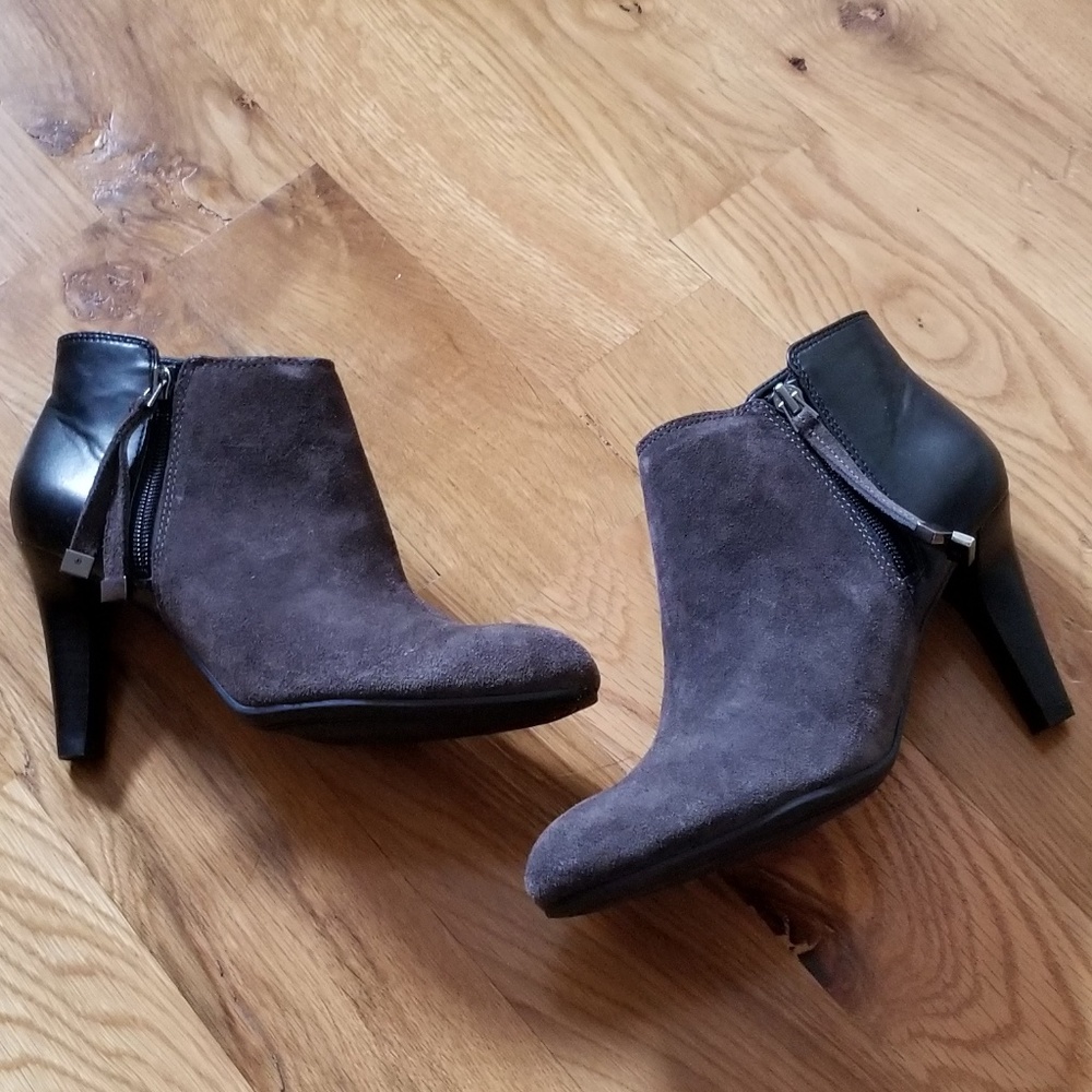 Franco Sarto half Suede Booties